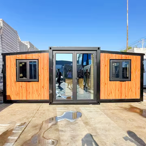 Maison conteneur extensible à double aile 40 pieds pour Bemod 20x20 Vemos Maison conteneur extensible 40 pieds - Product Image 3