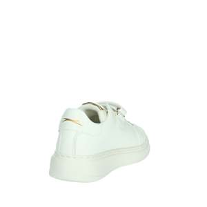 Balducci Sport Sneakers pour filles Blanc Or BS563D Chaussures tendance en toile - Product Image 3
