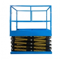 Tables élévatrices à ciseaux électriques hydrauliques stationnaires Ofy 3M pour entrepôt, capacité de 100 kg à 10 tonnes, hauteur maximale de 6 m pour le chargement de marchandises