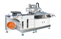 Nueva Máquina Automática de Serigrafía Rollo a Rollo con Posicionamiento de Precisión CCD para Etiquetas de PVC, PET, PP, PC, PE, IMD, IML, FRID y Paneles