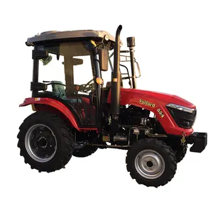 YTO 554 Hot sale farm tractor 55hp 4WD tractor with cab good price from China