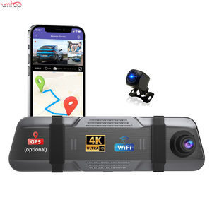 10 "xe gương chiếu hậu IPS 4K ADAS DVR Wifi GPS máy ảnh lca Full HD 2162P Dash <span class=keywords><strong>Cam</strong></span> Video Recorder hỗ trợ BSD máy ảnh nhà máy - Product Image 2