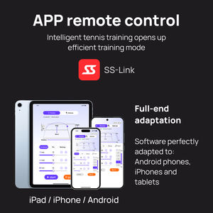 Lanceur de balles de tennis professionnel, moteur <span class=keywords><strong>à</strong></span> courant alternatif haute vitesse, alimentation automatique pour entraînement - Product Image 5