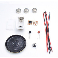 Taidacent DIY-Kit HS088 PX088A HS-088 Dingdong Tonmodul für Türklingel Musik Sprachmodul Spielzeug Bewegungsmodul IC-Chip