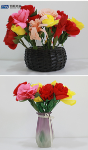 Bán buôn Crepe Giấy Thủ Công cuộn với bột giấy cạnh gấp cho bó hoa gói công nghiệp sử dụng in kỹ thuật số tương thích - Product Image 6