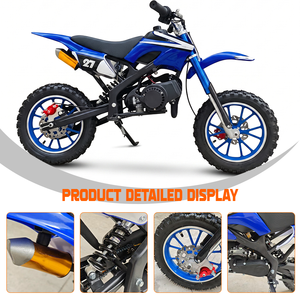 Moto Fuoristrada <span class=keywords><strong>KTM</strong></span> 49CC a Due Tempi per Gare di Bambini, Piccola Moto da Corsa - Product Image 6