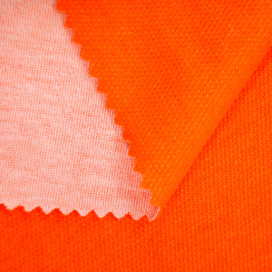 Tissu en maille œil-de-perdrix CVC 60/40 coton polyester absorbant l'humidité, vente en gros d'usine, pour maillots de sport de basketball - Product Image 3