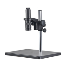China Metallurgical Stereo Video Microscope 1x 0.7x-4.5x Zoom WF10X Eyepiece Industrial Inspection Use 360 Rotatable Viewing