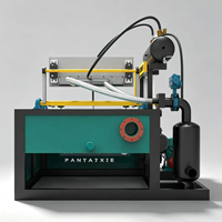 Máquina Semiautomática para Fabricación de Cartones y Bandejas de Huevos con Mini Alvéolos