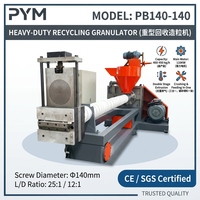 Machine de fabrication de granulés PP PE à haut rendement pour le recyclage de miettes de plastique dur