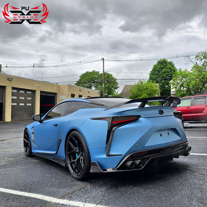 Difusor Trasero de Fibra de Carbono PU-Design para <span class=keywords><strong>Lexus</strong></span> <span class=keywords><strong>LC500</strong></span> LC500H Estilo ART, Kit de Carrocería Mejorado, Venta Directa de Fábrica al Por Mayor - Product Image 3