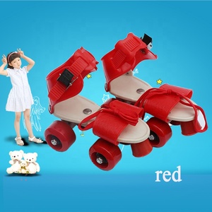 Chaussures à roulettes pour enfants à quatre roues, réglables de 26 à 32 pouces - Product Image 4