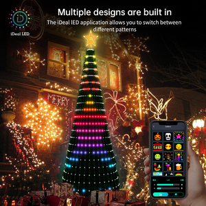 High Quality Low Price Christmas <b>Tree</b> RGB LED String <b>Lights</b> for Infrared Remote Control APP Dimmable Indoor Use CRI 80 - Product Image 3