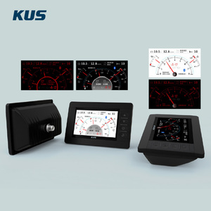 KUS KMB-43 Geïntegreerde Datamonitor 4,3 Inch Maritieme LCD Touchscreen Buitenmeter IP67 Waterdicht voor Boten - Product Image 4