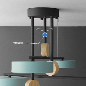 Iluminación Interior de Diseño Nórdico Moderno para Sala de Estar, Lámparas Modernas para el Hogar, Lámpara Colgante LED - Product Image 5
