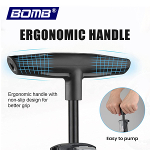 Bomba de Aire Portátil para Bicicleta BOMB, Mini Bomba de Bicicleta Portátil con Aguja para Balones, Venta al por Mayor OEM - Product Image 4