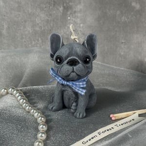 Moldes de Silicona 3D para Velas con Forma de Perro, Molde de Cera de Soja para Cachorro <span class=keywords><strong>Shar</strong></span> <span class=keywords><strong>Pei</strong></span>, Lindo Bulldog Francés Acostado, Golden Retriever, <span class=keywords><strong>Regalo</strong></span> de Decoración para el Hogar para Amantes de los Perros - Product Image 6