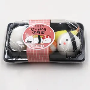 Superstar Patented Design High Quality Soft Slow Rising Toys New Chinese Supplier Scented Sushi Sets Christmas Toy Food