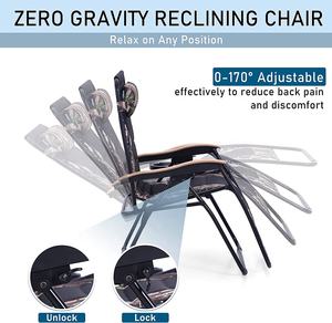 Sillón de camuflaje acolchado Zero Gravity, talla grande <span class=keywords><strong>XL</strong></span>, reposabrazos ancho, reclinable ajustable con portavasos - Product Image 3
