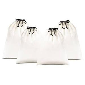 Sac à poussière de bonne qualité en coton, non-tissé, polyester, options en tissu satin/soie - Product Image 2