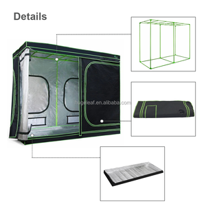 Kit de Cultivo Interior Moderno de Doble Puerta con Tela Oxford, Carpa para Plantas con Mylar Altamente Reflectante e Hidropónico, con Bandeja - Product Image 3