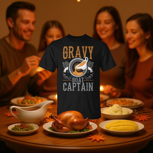 Camiseta Gravy Boat Captain para la cena familiar del Día de Acción de Gracias - Product Image 3