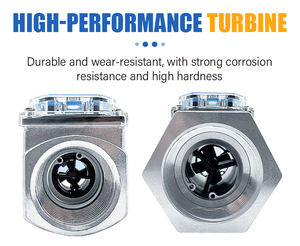 デジタル可変面積流量計 LCD ステンレス鋼 高精度 (+/-0.5%) オイル対応 水対応 FMTブランド OEM - Product Image 5