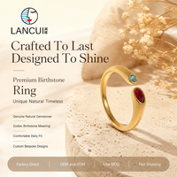 Bague Signet en Acier Inoxydable Plaqué Or 18K, Style Bohème, avec Douze Pierres du Zodiaque, Lisse, Brillante et Bombée, pour Femme