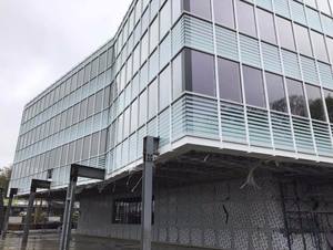 Gaoming Kin long quincaillerie mur-rideau système d'araignée/abat-jour en verre applique murale/extérieur en verre - Product Image 4