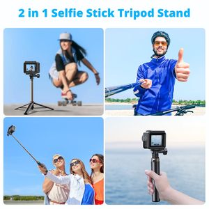 Trépied extensible de 60cm pour perche à selfie compatible avec AKASO, SJCAM, <span class=keywords><strong>GoPro</strong></span> Hero 13/12/11/10/9/8/7/<span class=keywords><strong>Max</strong></span>, Osmo Action 5/4/3 - Product Image 6