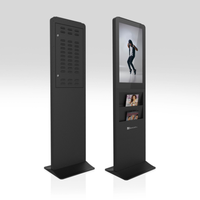 Kiosque autoportant de 22 pouces Digital Signage avec des supports de brochure