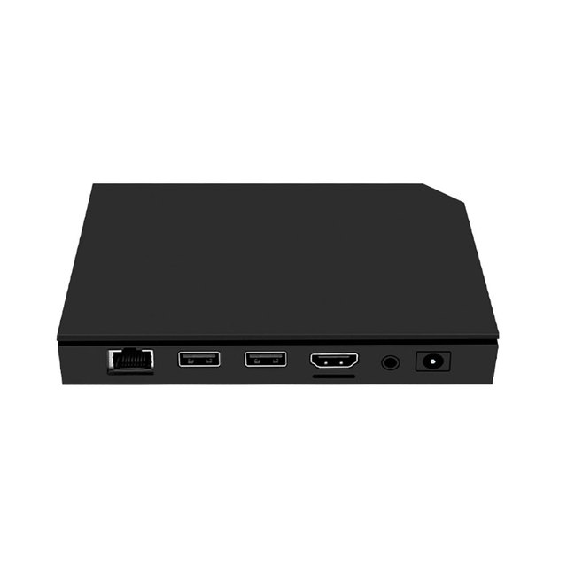 Latest 6nm Amlogic S905X5 -M 4GB RAM WiFi 6 ATV AV1 4K Media Player Smart Ai Android TV Box with BT Voice Remote
