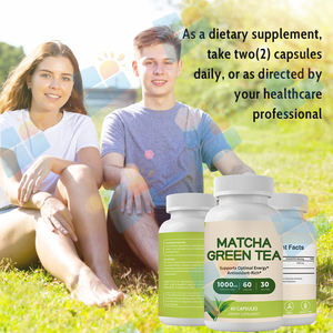 Cápsulas de Té Verde <span class=keywords><strong>Matcha</strong></span> Orgánico de Marca Privada SUNI OEM/ODM para Pérdida de Peso y Apoyo Inmunológico, Suplemento Natural Puro a Granel - Product Image 4