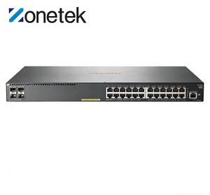 Nouveau dans sa boîte HPE <span class=keywords><strong>Aruba</strong></span> <span class=keywords><strong>2930F</strong></span> <span class=keywords><strong>JL261A</strong></span> 24xGE PoE+/4xSFP Commutateur réseau avec prix compétitif - Product Image 1