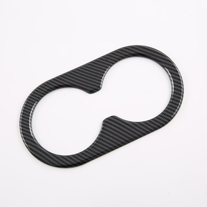 Kit de Accesorios Interiores para Automóvil, Kit de Carrocería ABS, Cubierta Protectora para Portavasos Trasero, Accesorios de Decoración para F-150 <span class=keywords><strong>2021</strong></span> - Product Image 3