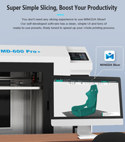 Imprimante 3D industrielle FDM haute vitesse Mingda MD-600Pro+ de grande taille, Impresora 3d Grandes Dimensiones, imprimante 3D pour pare-chocs de voiture en plastique