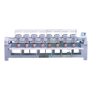 Máquina de Bordar Computarizada de Alta Calidad con 8 Cabezales para Coser Prendas Planas/Camisetas/Gorras - Product Image 1