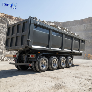 Remolque de Camión con Volquete Trasero Tipo U para Transporte Eficiente de Arena y Piedra con Volcado Hidráulico - Product Image 6