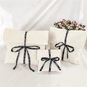 Chuanghua Organic Cotton <b>Envelope</b> Packaging Bag for Cloth Product Cotton <b>Envelope</b> Dust Flap Packing Bag Recycle <b>Envelope</b> - Product Image 5