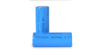 Batterie lithium-ion cylindrique rechargeable <span class=keywords><strong>ICR18500</strong></span> 3,7 V 1600 mAh, batteries lithium-ion rechargeables 18500 3,7 V 1600 mAh - Product Image 2