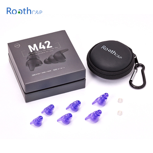 Bouchons d'oreille en silicone haute fidélité avec logo personnalisé Musiciens souples Réduction du bruit de concert <span class=keywords><strong>Protection</strong></span> <span class=keywords><strong>auditive</strong></span> - Product Image 2