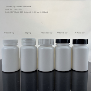 10ml-100ml 30cc 50cc dược phẩm Jar vít cap HDPE Trắng nhựa viên nang chai cho y học Pill lưu trữ - Product Image 2