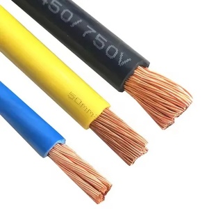 Chất lượng cao PVC cách điện cáp điện tinh khiết lõi đồng dây điện bị mắc kẹt để sưởi ấm <span class=keywords><strong>0.5</strong></span> 1 1.5 2.5 4 6 10 mét Kích thước - Product Image 6