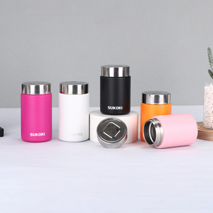 Sukoki Mini Thermos Cup 350Ml Insulated Water Bottle For Sports Office Travel Gift - Product Image 1