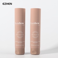 Tubes cosmétiques souples personnalisés en usine, matériau de qualité alimentaire UE, conteneur de lotion 80ml 100ml PE PCR PBL ABL, tube à crème