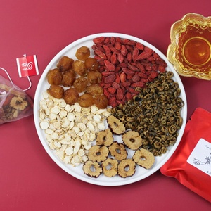 Té de Frutas Mixtas Qi <span class=keywords><strong>Blood</strong></span> Five Treasures, Longan, Dátil Rojo, Bayas de Goji, Ginseng, Té Negro, Bolsitas de Té Triangulares, Paquete de Prueba de Belleza - Product Image 3