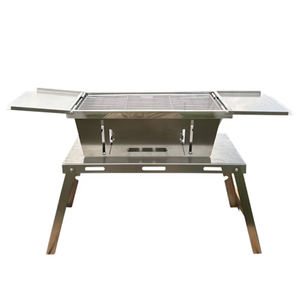 Barbecue sans fumée pour la maison, cuisinière <span class=keywords><strong>lavable</strong></span> avec grande capacité, barbecue au charbon de bois personnalisé pour le camping, réutilisable - Product Image 1