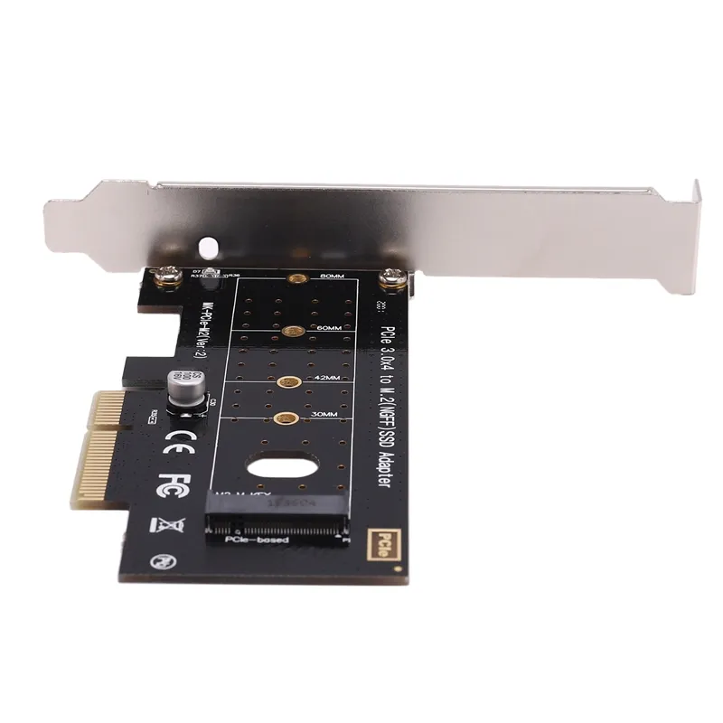 Адаптер M.2 NVMe SSD на PCIE 3,0 X1 4X, интерфейсная карта M Key, поддержка PCI Express 3,0 2230 2242 2260 2280, размер m.2 NVME SSD