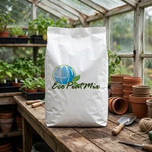 ผงพีทมอส EcoPeatMix Profi Peat ระดับมืออาชีพ ขนาดอนุภาค 0-10 มม. ค่า pH 4.0-4.5 ความชื้น 55-65% ได้รับการรับรอง (Phytosanitary) - Product Image 3