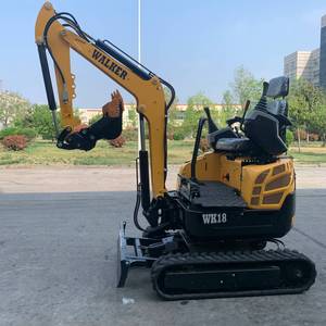 1.8t 2t Ce Garden Home Farm Household Hydraulic Crawler Small Mini Escavator Digger Bagger Excavators - Product Image 1